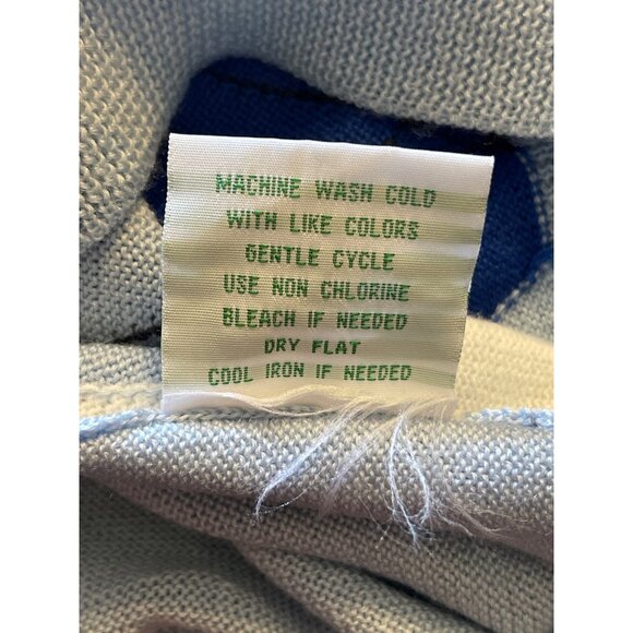 Golf Knickers Argyle Sweater Vest Men's Lt. Blue/Royal/White V-Neck XL Golf - Picture 6 of 15